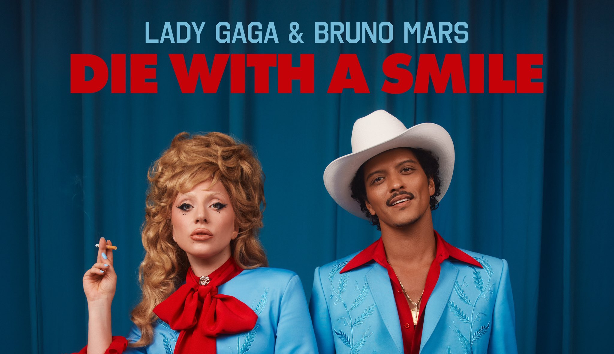 Lady Gaga e Bruno Mars fazem história no Spotify com “Die With A Smile”